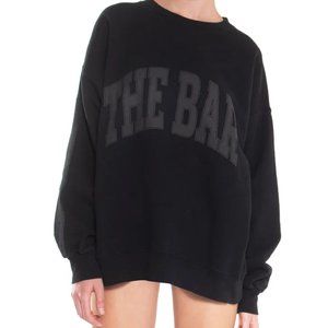 The Bar Varsity Sweatshirt Black